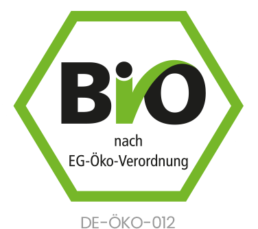 BIO nach EG-Öko-Verordnung DE-ÖKO-012