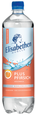 Elisabethen Quelle Plus Pfirsich 1,0 l PET Einweg